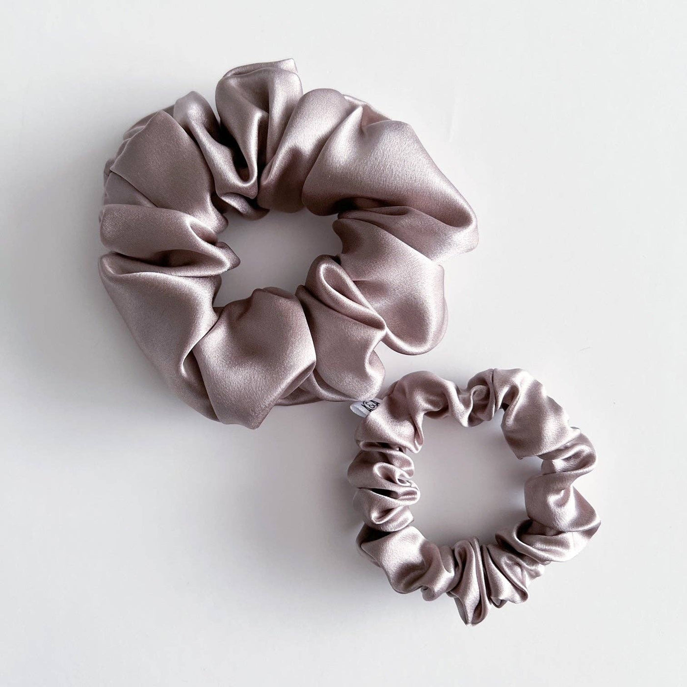 100% SILK SCRUNCHIE- regular