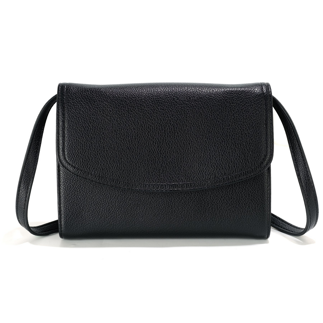 THE NAVA ALL-IN-ONE ORGANIZER CROSSBODY -black or midnight