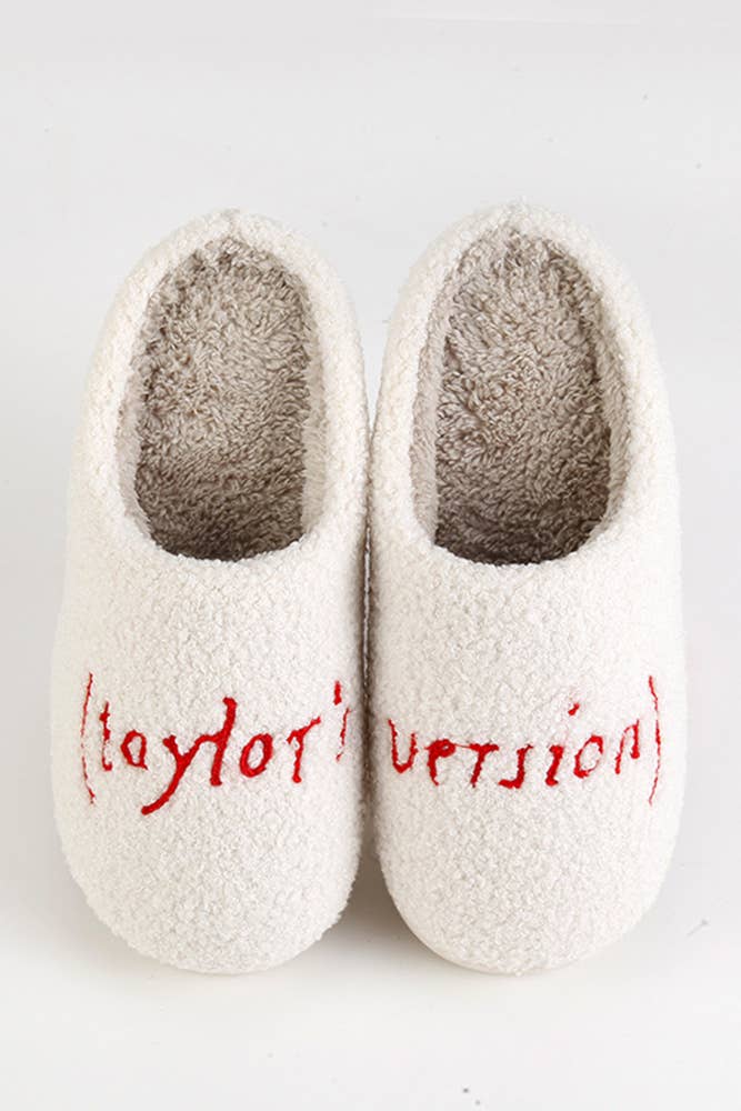 TAYLOR'S VERSION SLIPPER