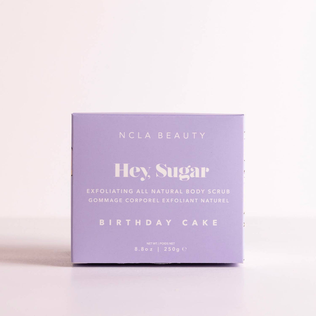 HEY, SUGAR ALL NATURAL BODY SCRUB - Birthday Cake