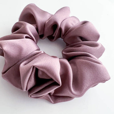 100% SILK SCRUNCHIE- regular