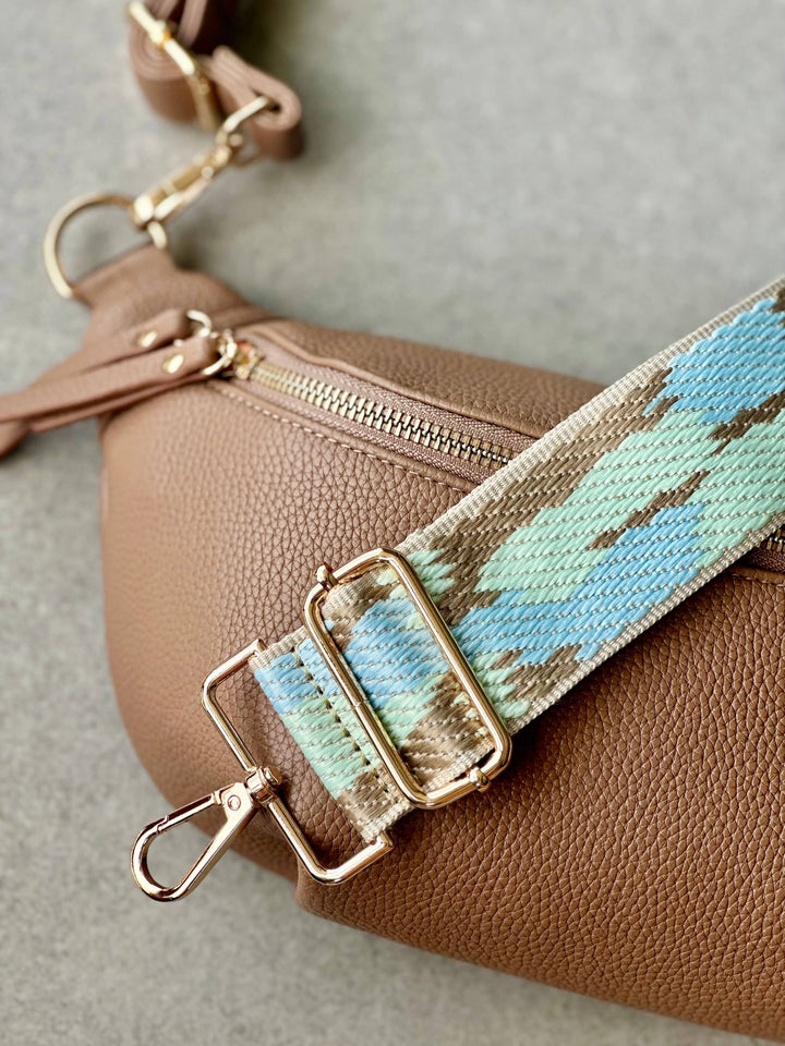 MILLY LARGE CROSSBODY - tan