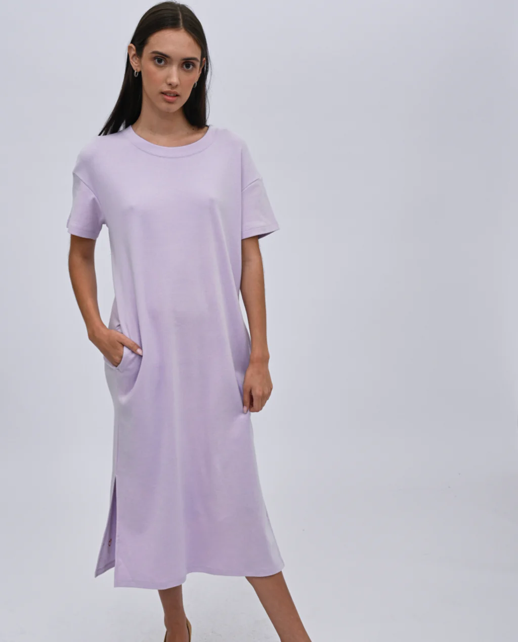 SAHARA MIDI DRESS -black, moonlight, blue grotto or pastel lilac