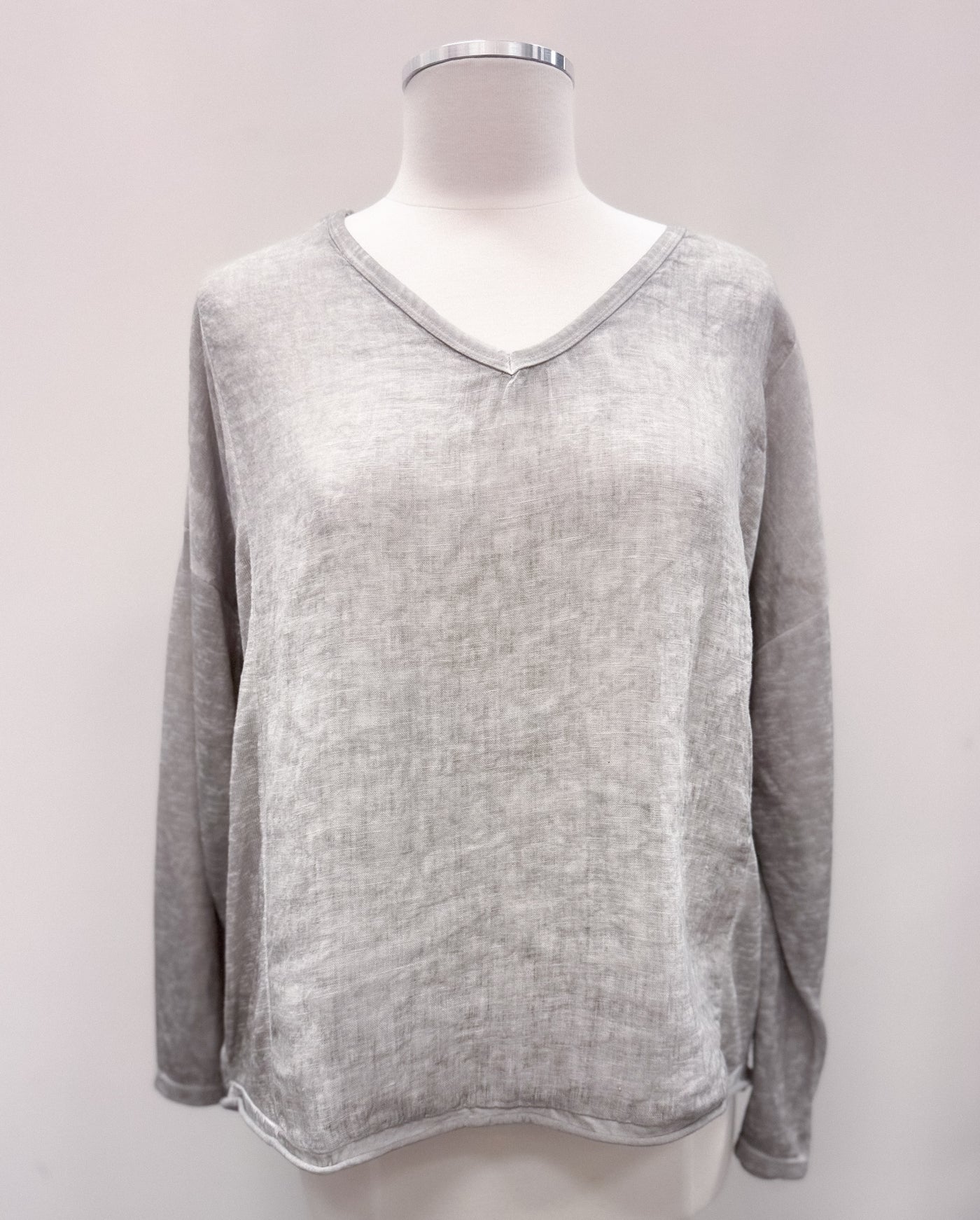 LILA TOP - dove grey or rose