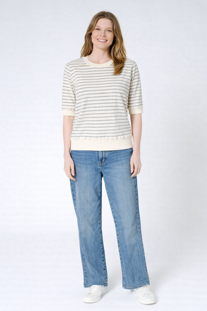 MANON STRIPE TOP