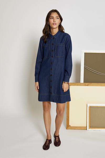 JULIE DENIM DRESS