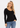 BAMBOO SCOOP NECK LONG SLEEVE - navy, white or black