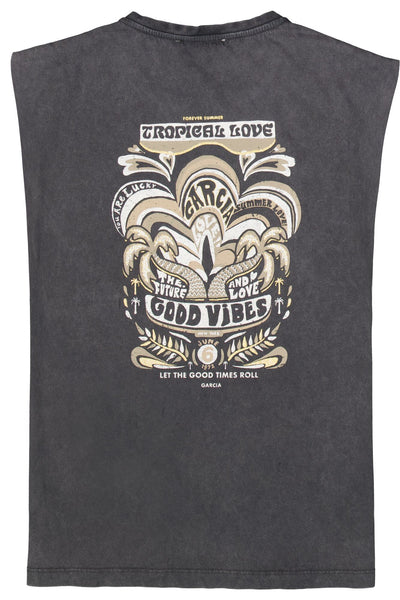 PARADISE SLEEVELESS TEE