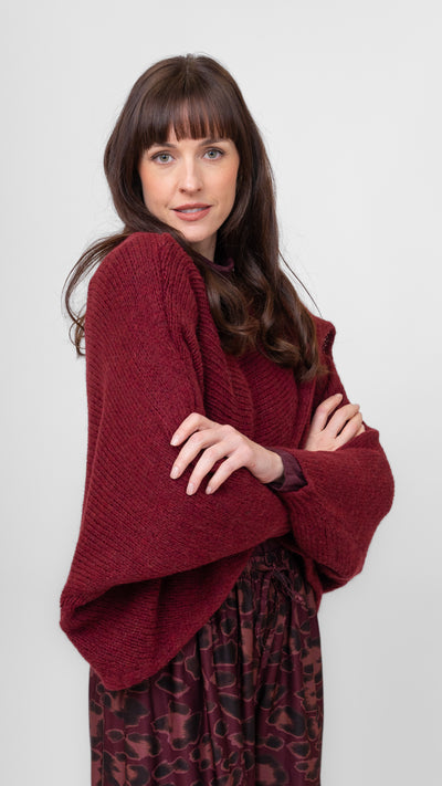 MERLOT MAGIC KNIT