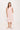 Drawstring Cap Sleeve Linen Dress In Polka Dotted Print