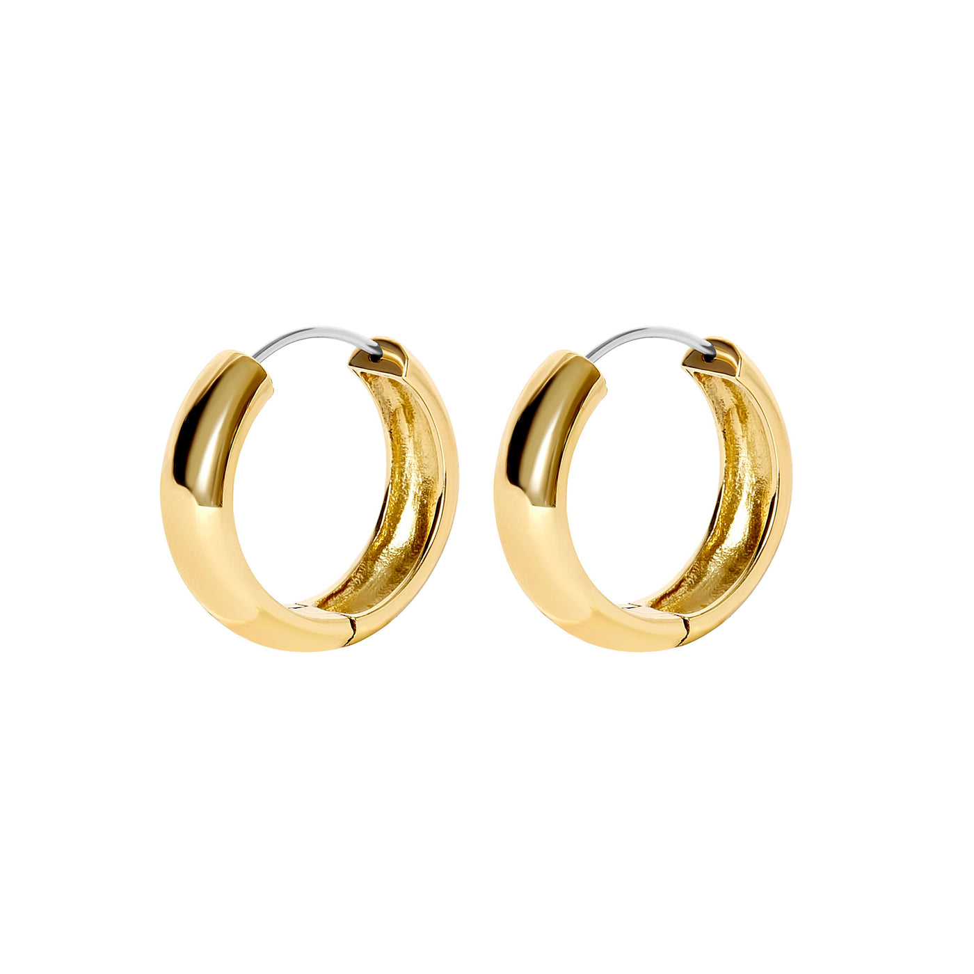 LOLA HOOP EARRINGS - gold or silver