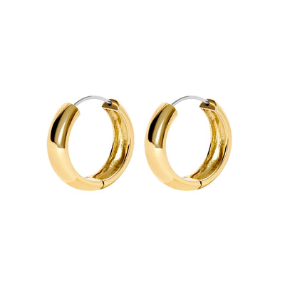 LOLA HOOP EARRINGS - gold or silver