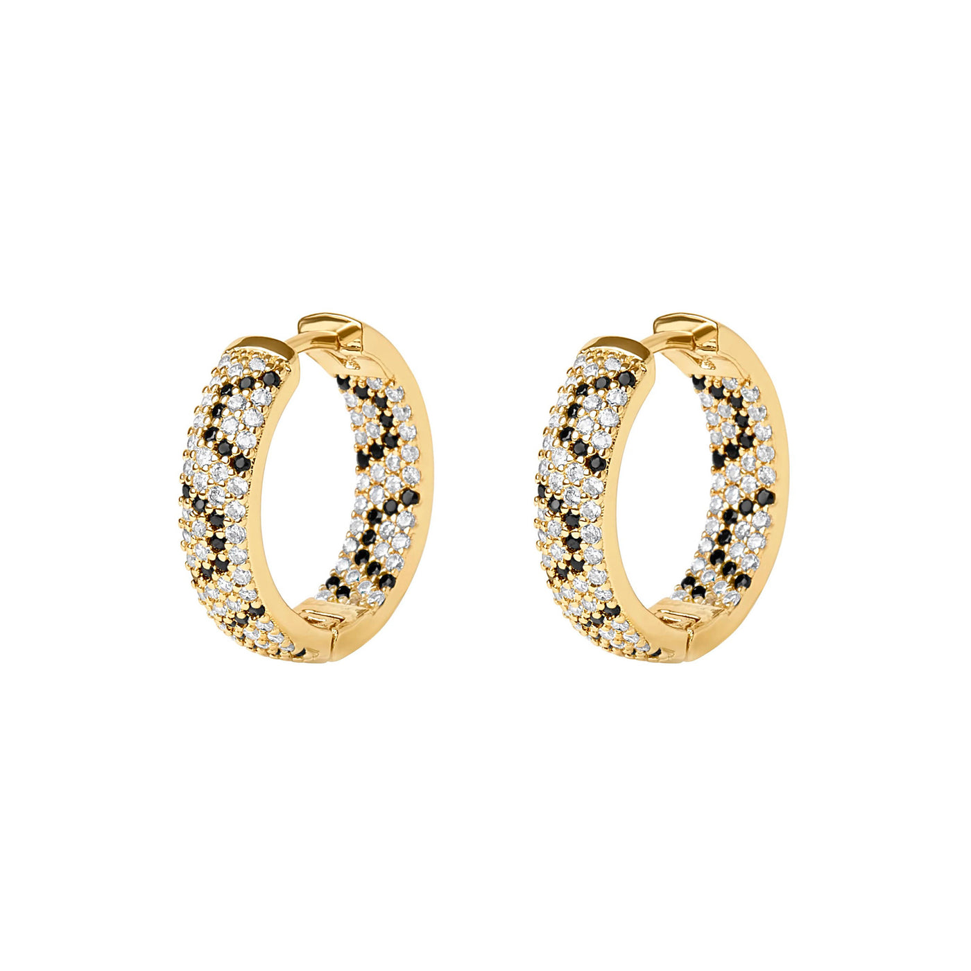 LUXE HOOP EARRINGS - gold or silver