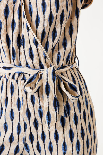 SAND COAT JUMPSUIT