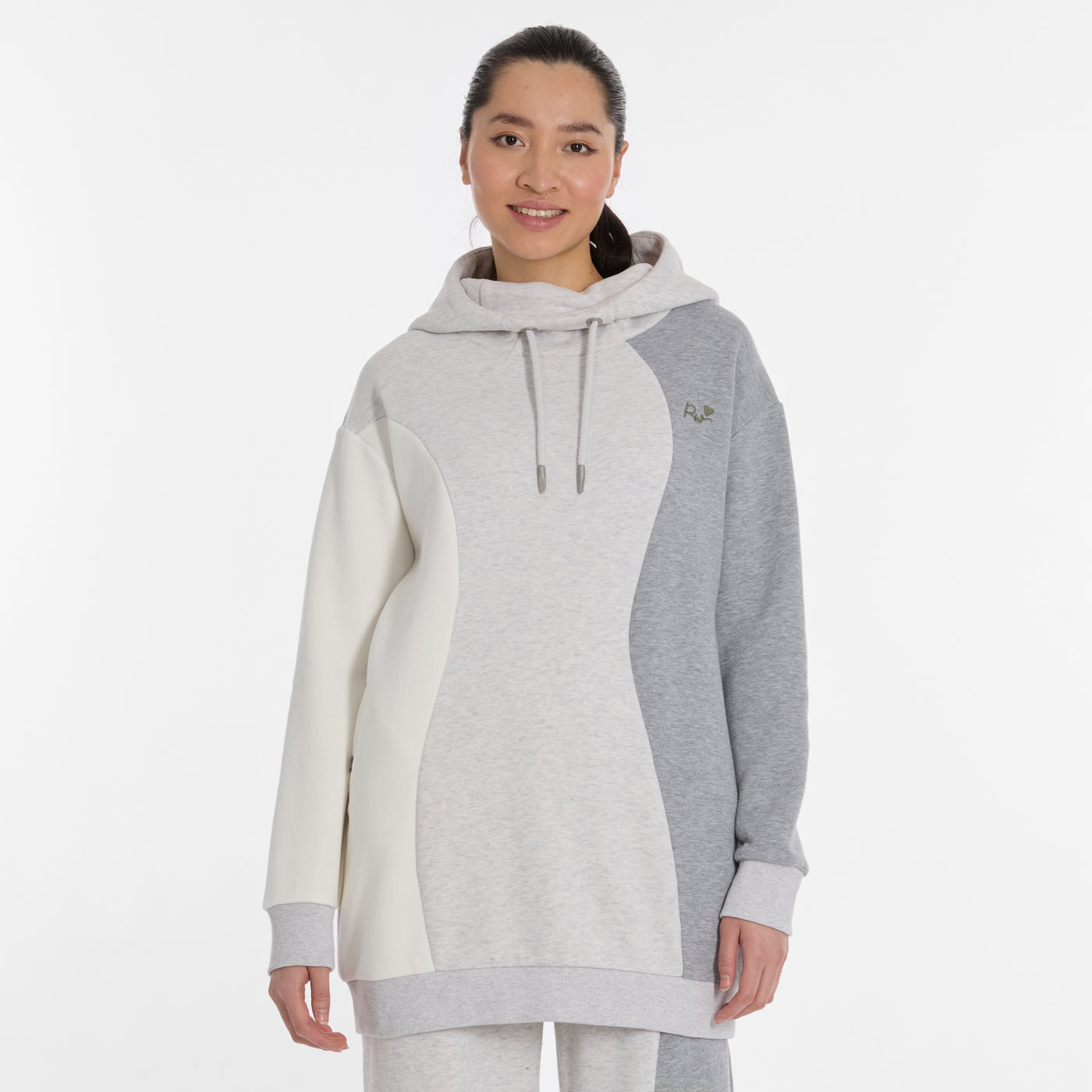 ETTAJ HOODED BLOCK SWEATSHIRT