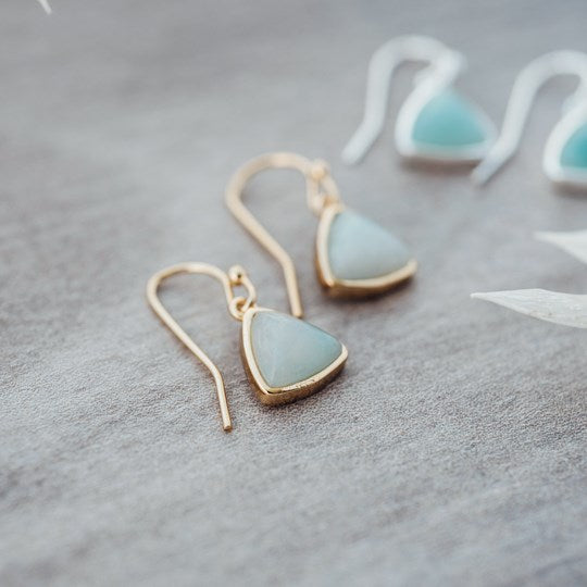 ELSIE EARRINGS - amazonite