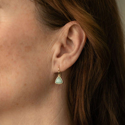 ELSIE EARRINGS - amazonite