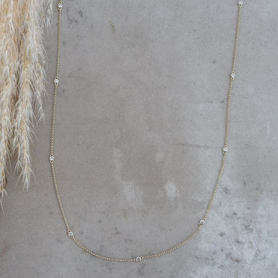 EVELYN NECKLACE - silver or gold