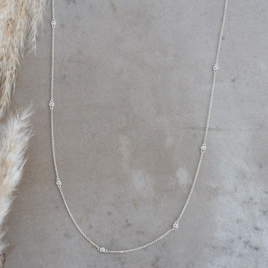 EVELYN NECKLACE - silver or gold