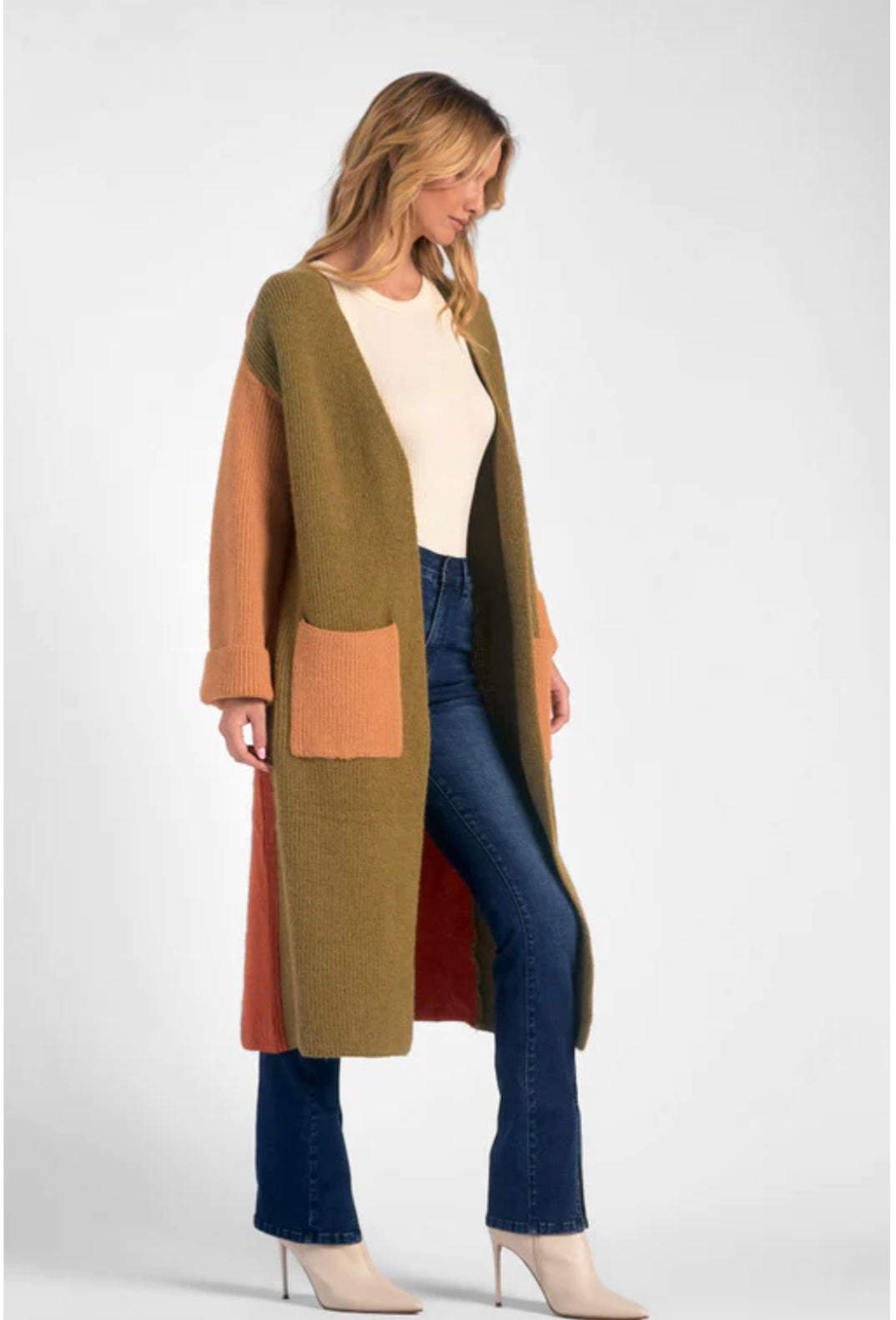 KARSON CARDI -grey or green