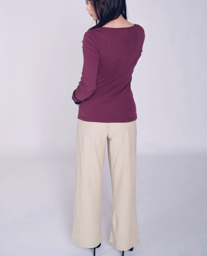 TAYLOR SQUARE NECK TOP