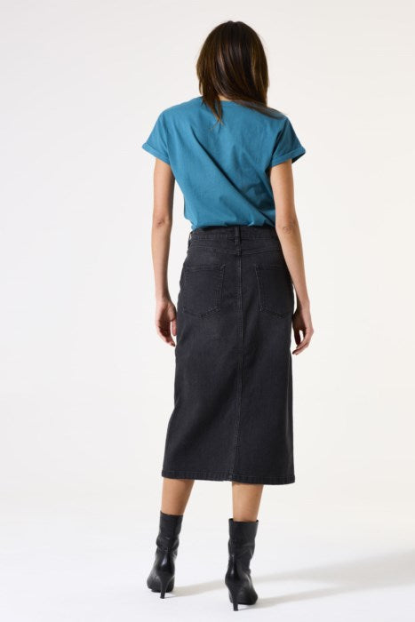 AMORE TEE -blue lagoon or anthracite
