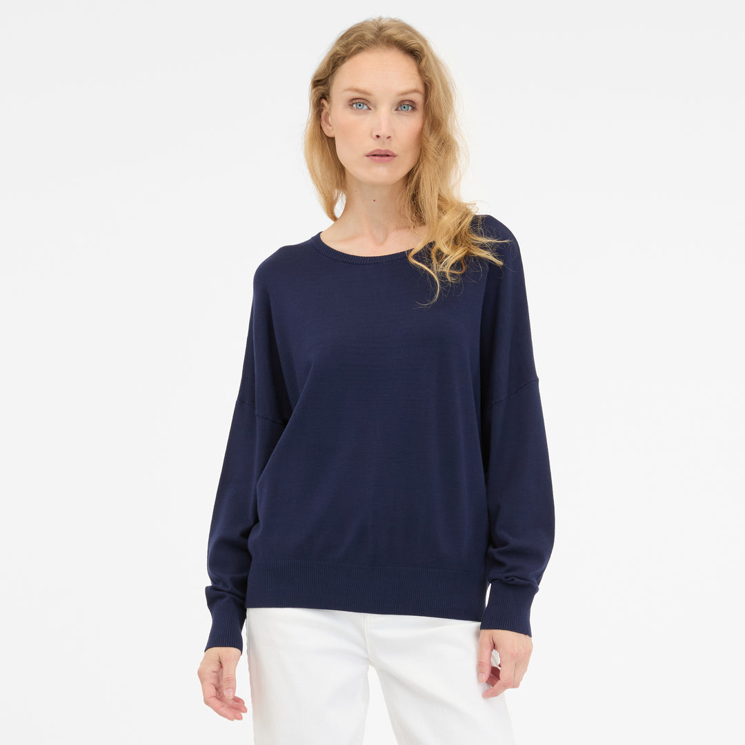 GLANNIS SWEATER - beige, midnight or olive