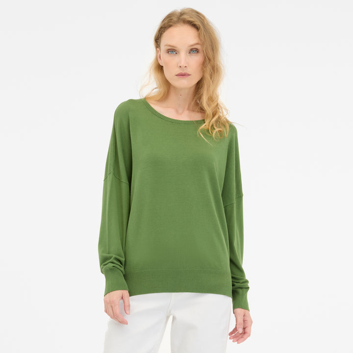 GLANNIS SWEATER - beige, midnight or olive