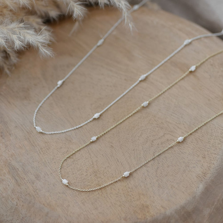 GINNY NECKLACE - silver or gold