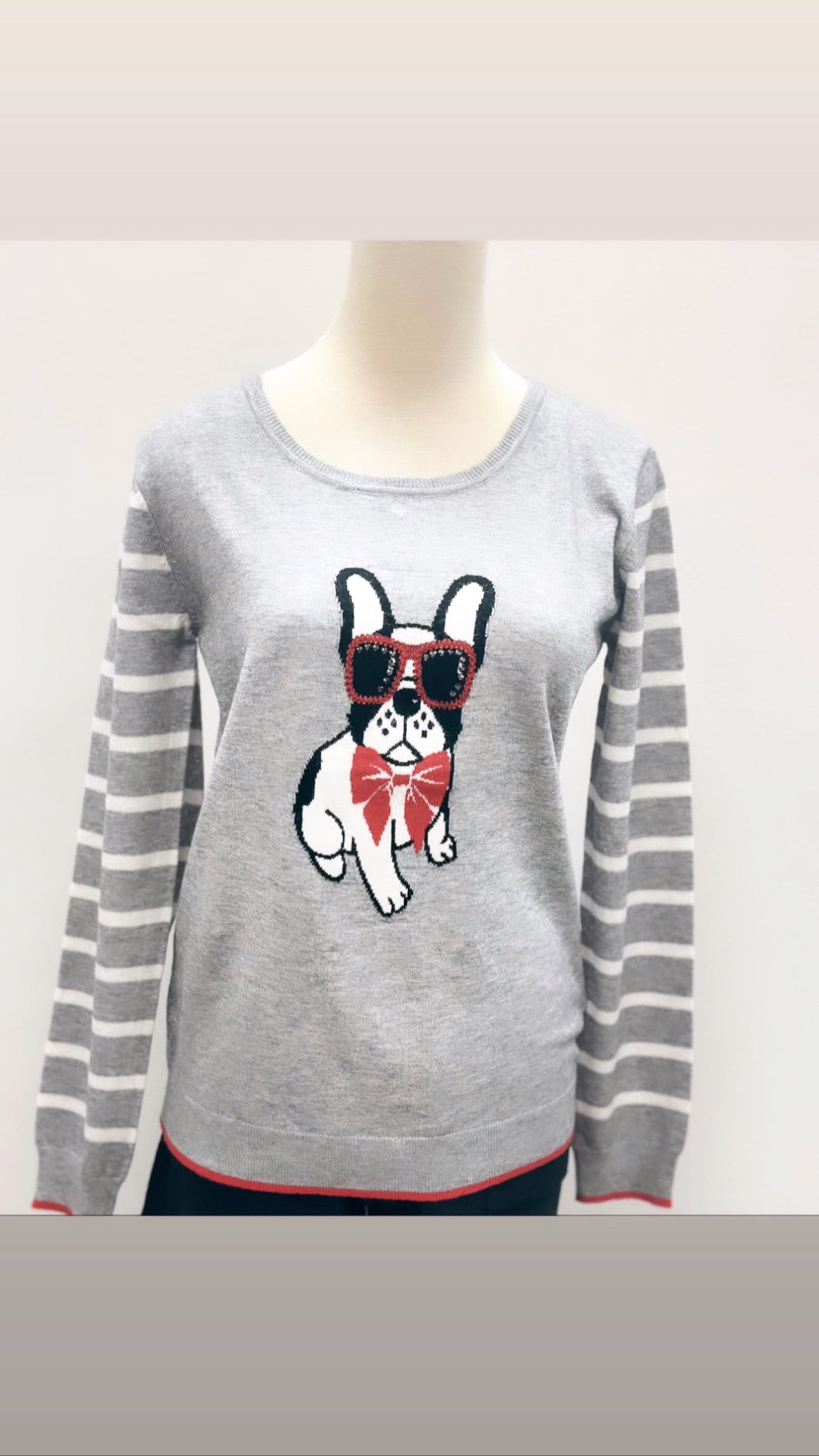 HEDDA SWEATER - light grey