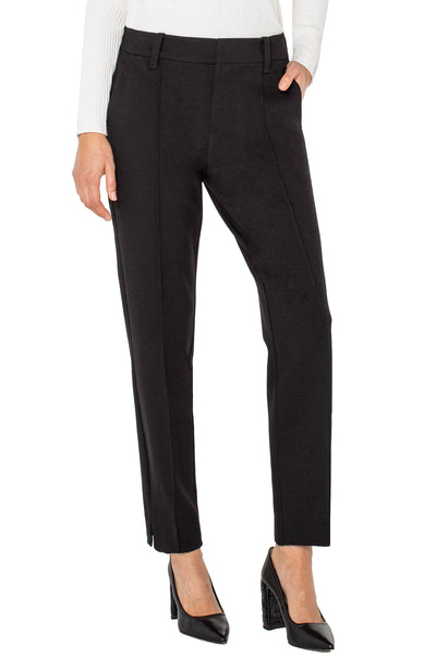 GEMMA CIGARETTE PANT - black 27"