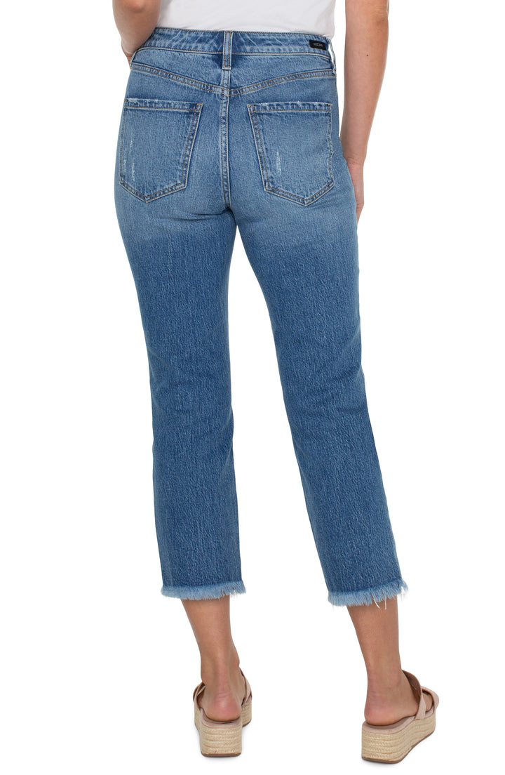 LIV HIGH RISE NON-SKINNY SKINNY - barkshed 28"