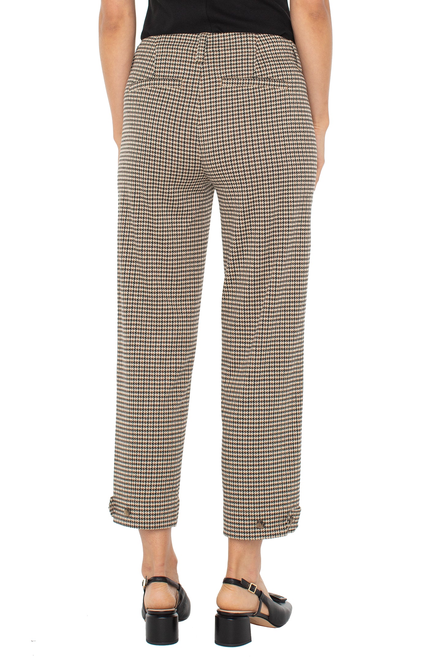 HOUNDSTOOTH UTILITY PANT
