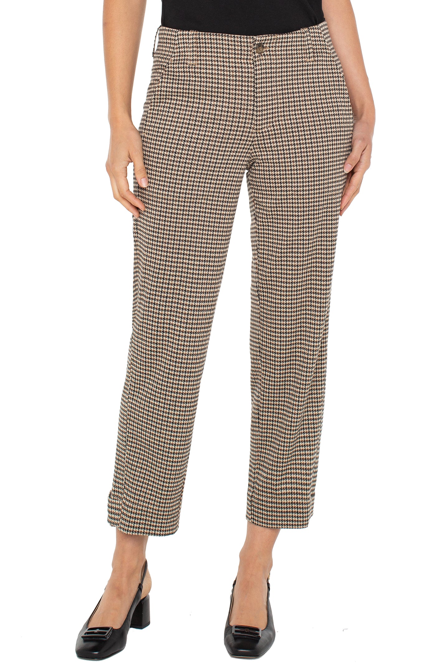 HOUNDSTOOTH UTILITY PANT