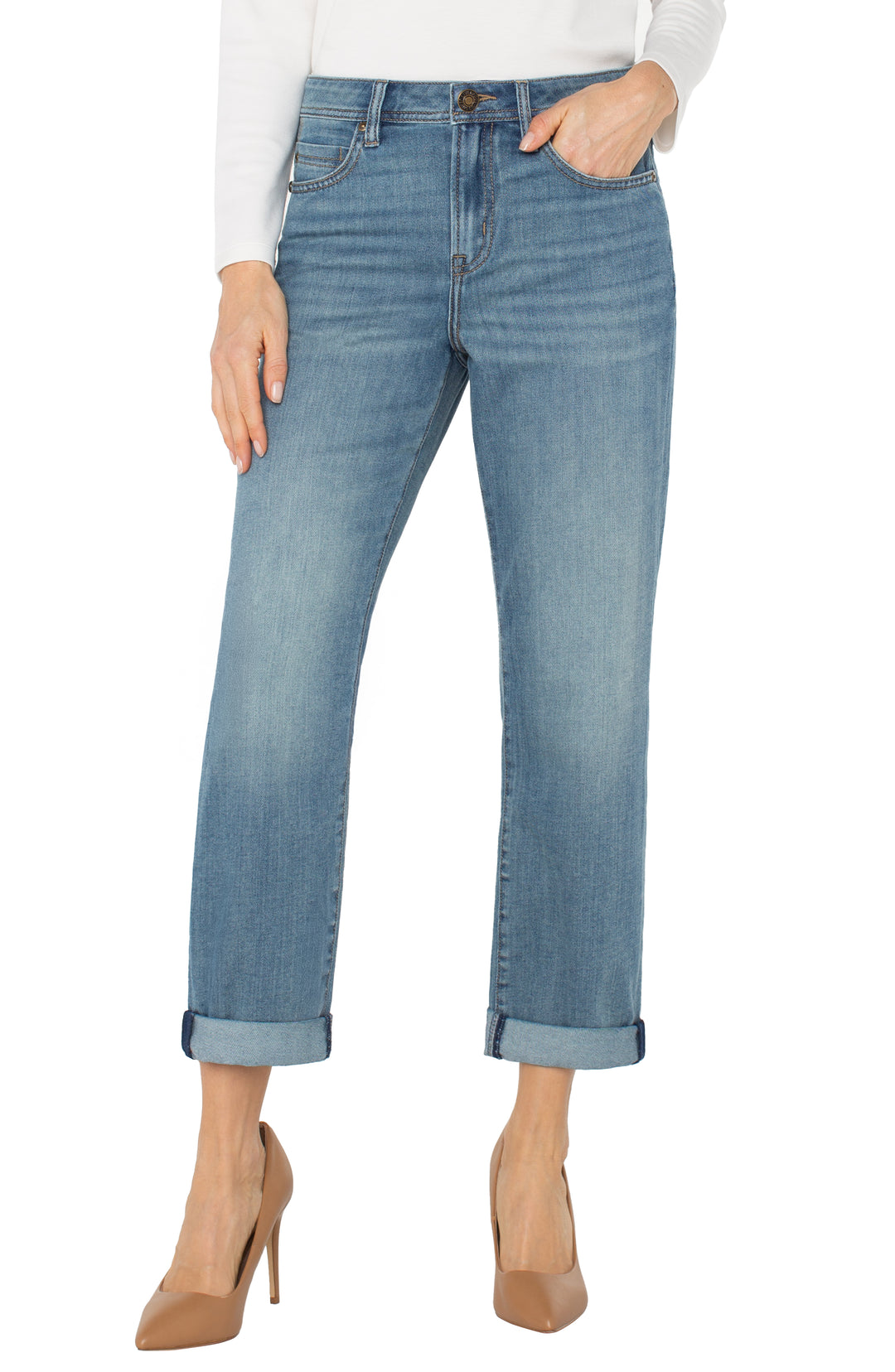 THE KEEPER BOYFRIEND JEAN - ashworth 29" / 26"