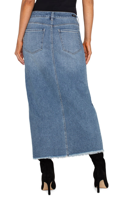 TANGLEWOOD DENIM MAXI SKIRT