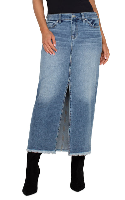 TANGLEWOOD DENIM MAXI SKIRT