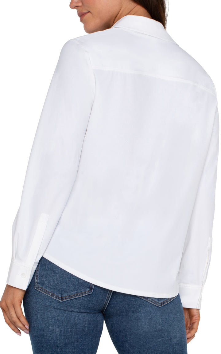 JUDE CLASSIC BLOUSE- black or white