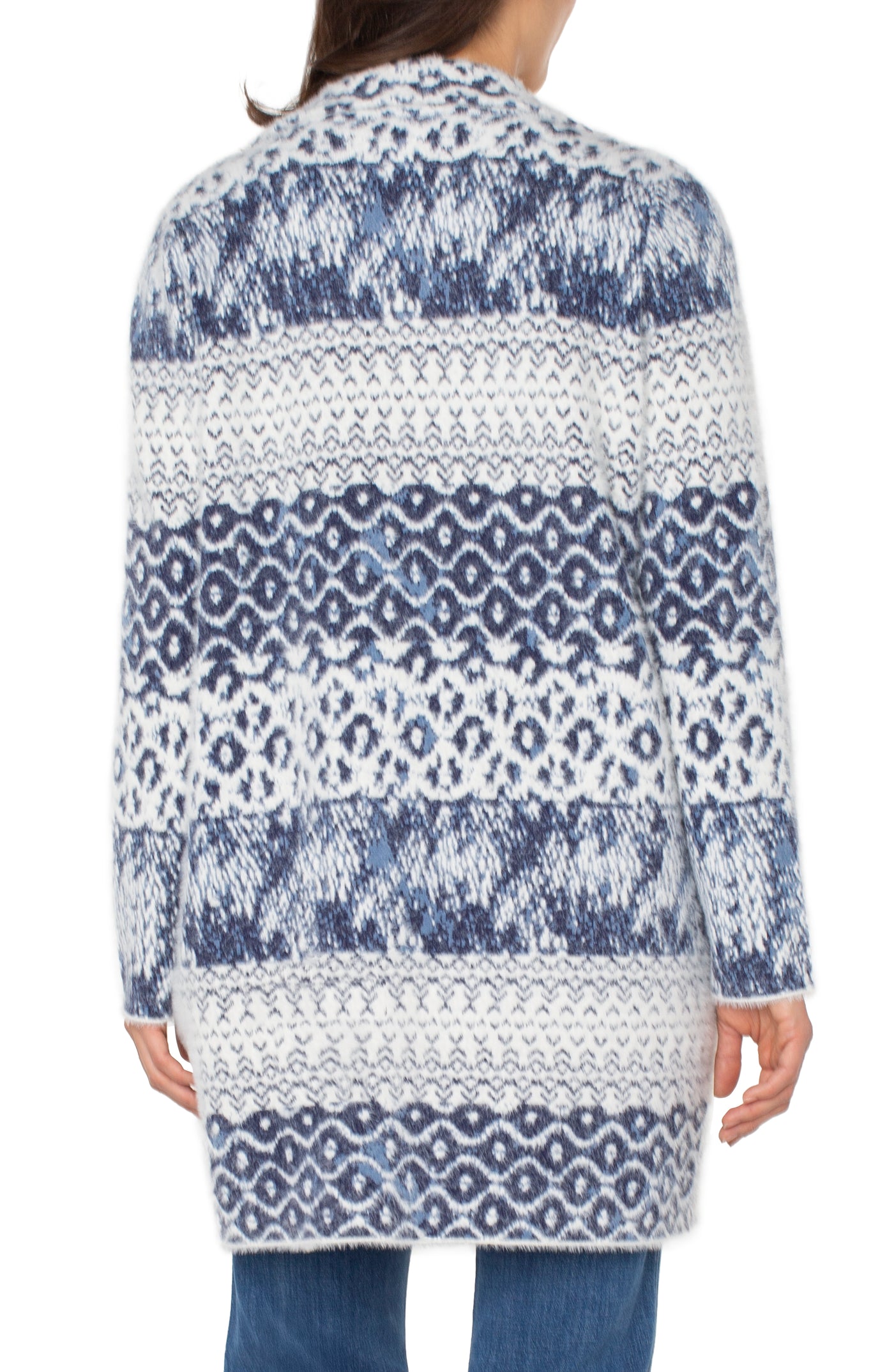 SHIBORI SWEATER COAT