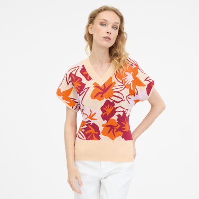 LOIRA TOP - ecru or ice green