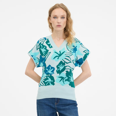 LOIRA TOP - ecru or ice green