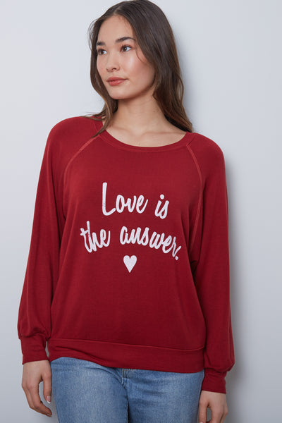LOVE IS THE ANSWER - The Emerson Sweatshirt