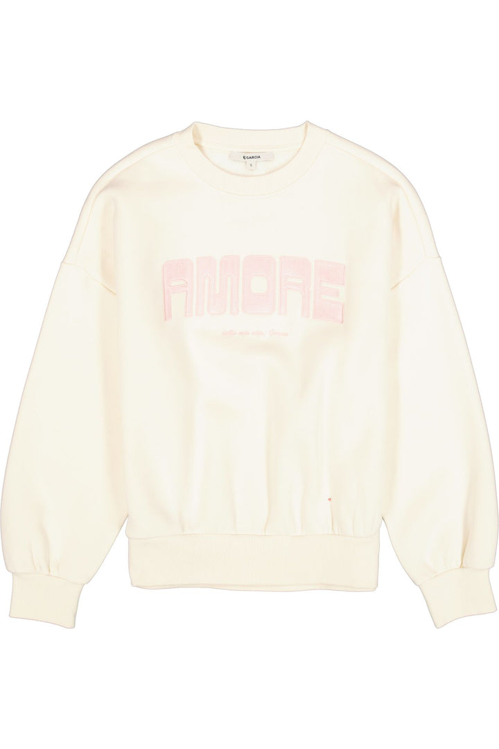 AMORE SWEATSHIRT - rose garden or whitecap