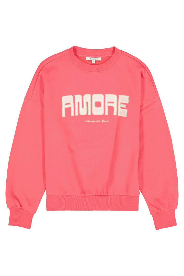 AMORE SWEATSHIRT - rose garden or whitecap