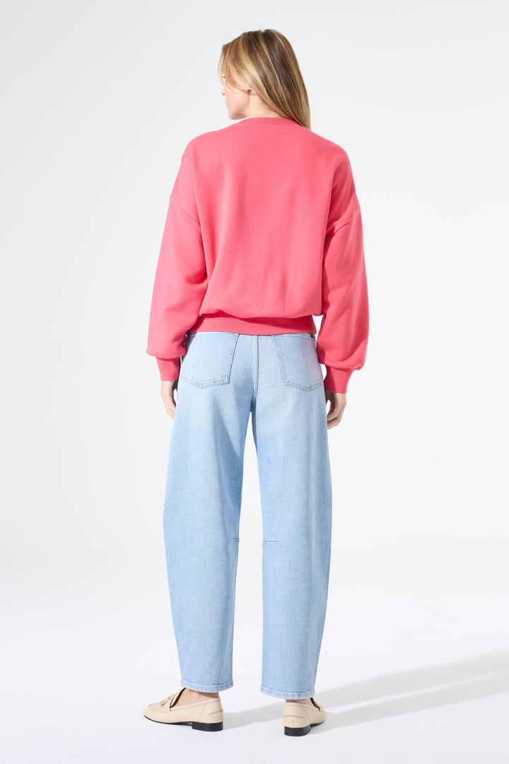 AMORE SWEATSHIRT - rose garden or whitecap