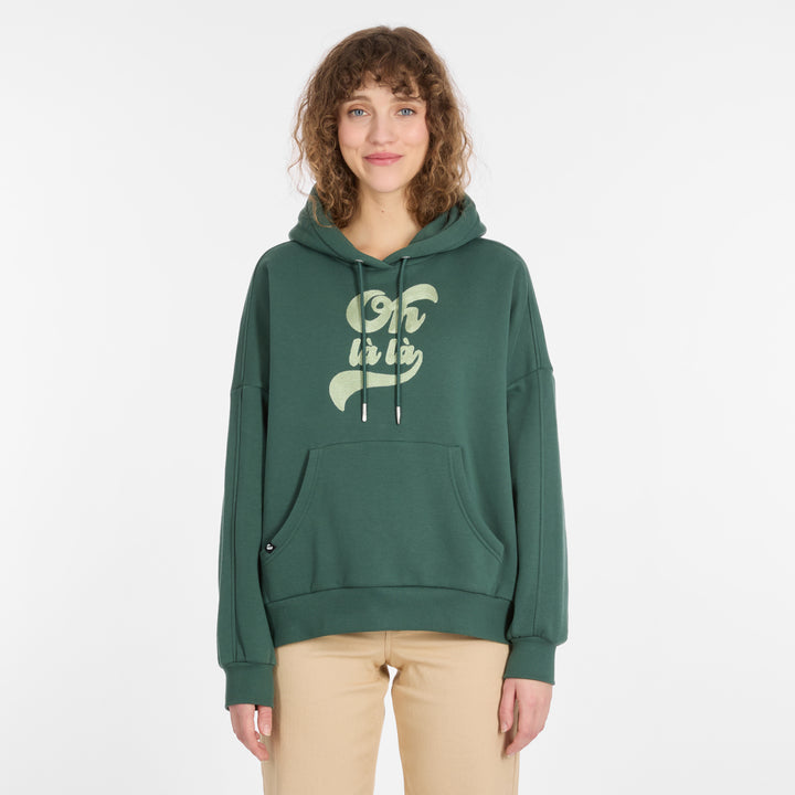 PIRITA HOODIE - pine green or rose