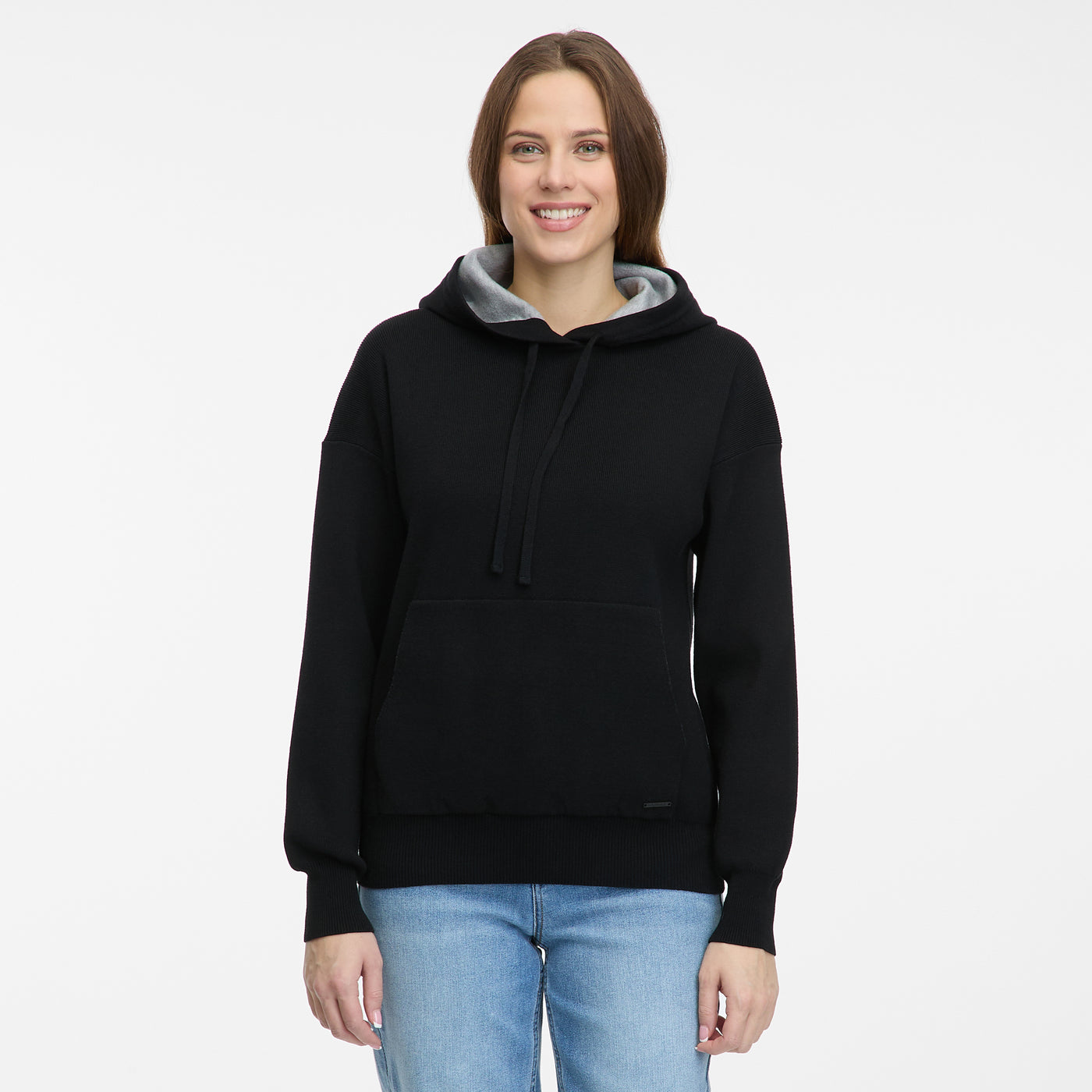 RAGGANE HOODED SWEATER - black or grey