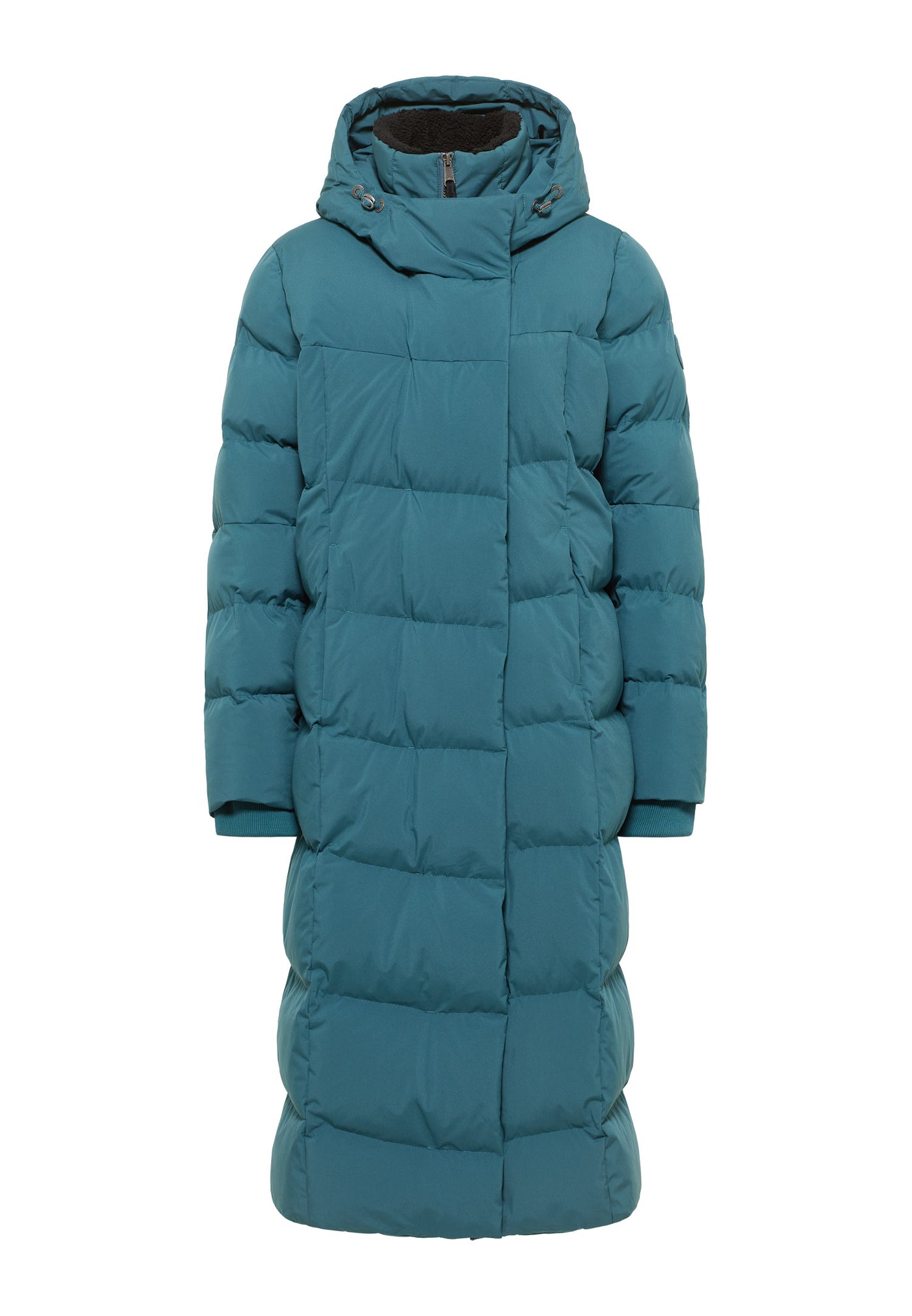 PAVLA LONG JACKET - ocean green