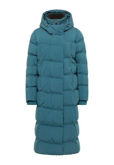 PAVLA LONG JACKET - ocean green