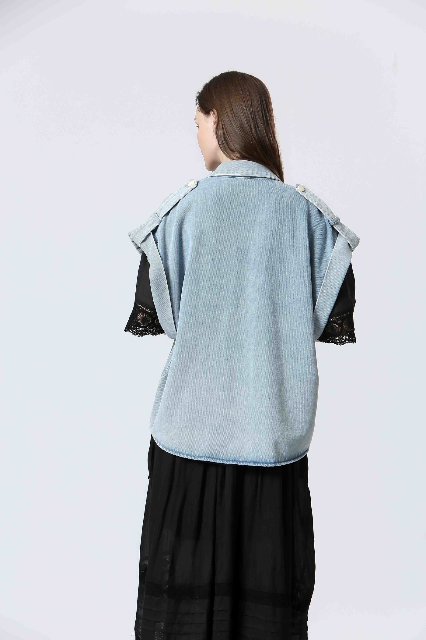 JESSIE DENIM TOP